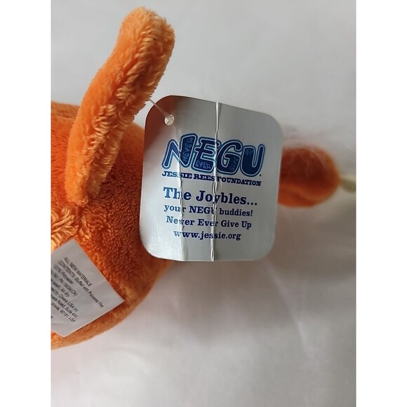 NEGU GRIF 7” ORANGE PLUSH Storyteller Philosopher Collector Pocket Lint - Picture 7 of 16